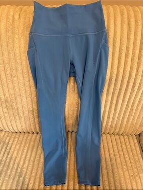 lululemon athletica Blue High-Rise Workout Leggings